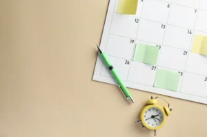 calendario argentina marcando dias enfermo