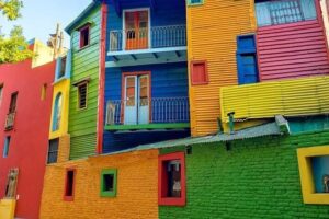 calles coloridas de ciudadela buenos aires