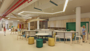 edificio instituto educativo moderno estudio estudiantes aula