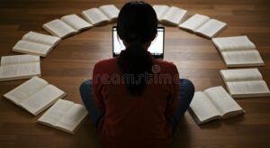Cómo Puedo Dar Las Materias Adeudadas Del Secundario Rápidamente 1 estudiante concentrado estudiando con libros abiertos 1