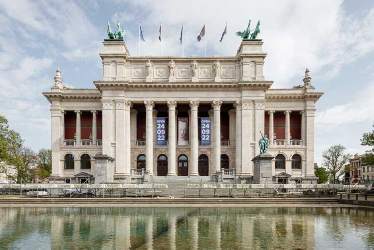 exterior del museo de bellas artes historico