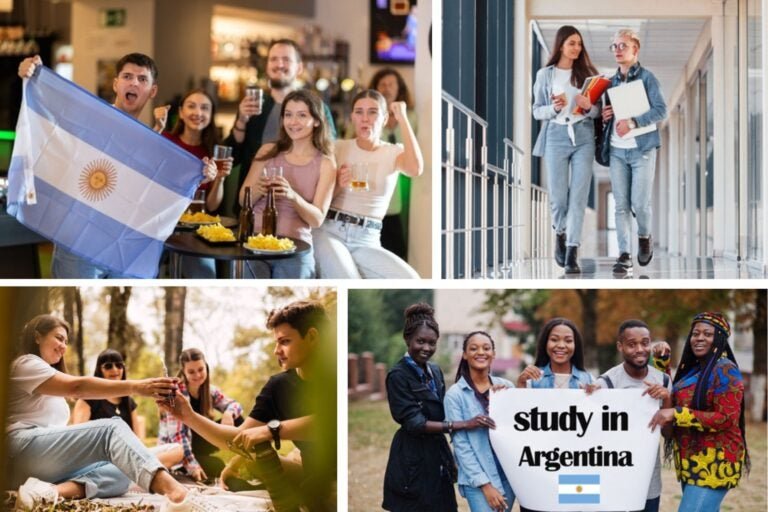 jovenes jovenes estudiando con documentos argentinos