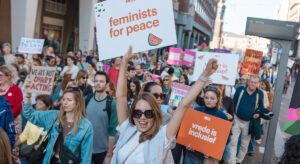 manifestacion pacifica contra violencia de genero