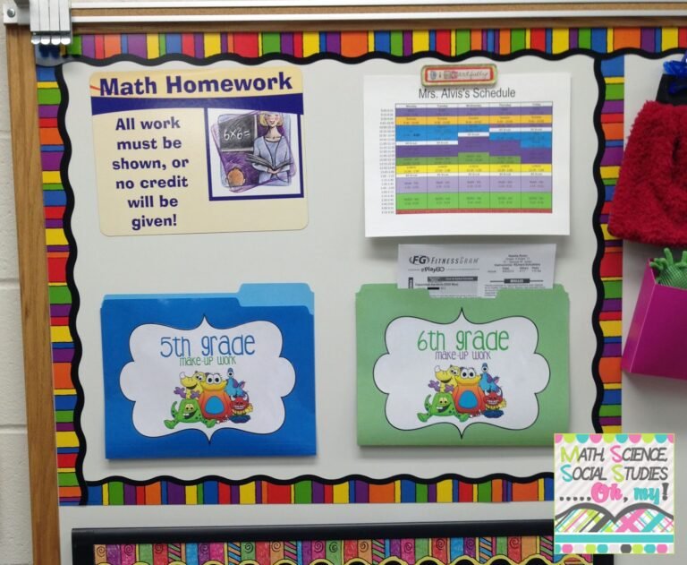 ninos creando carpetas coloridas en aula