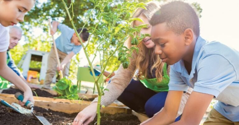 Cómo Funciona el Jardín Doble Jornada Nº 2 Pasito a Paso 2 ninos jugando y aprendiendo en jardin escolares