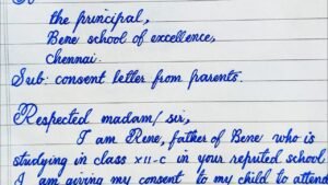 padre entregando permiso firmado nino escolar