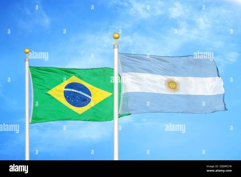 telefono con bandera argentina y auricular colgado