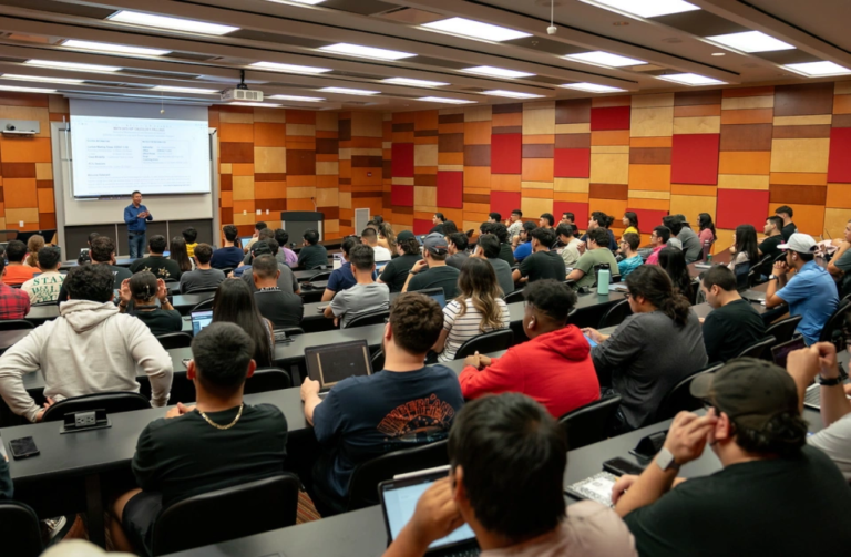 universidad educativa aula estudiantes rio cuarto