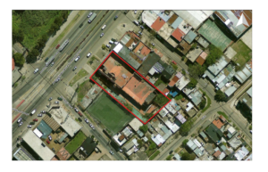 vista aerea avenida brigadier juan manuel de rosas urbana